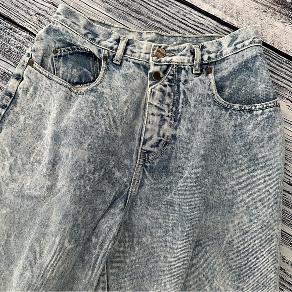 Gitano 80’s Vintage Acid Wash High Rise Jeans - Picture 5 of 12